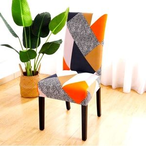 NEW Chair Covers for Dining Room Set of 4, Stretch Dining, Washable Spandex